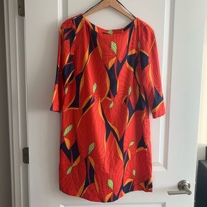 Zara 100% silk Shift Dress